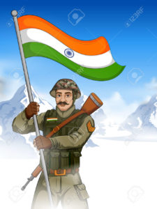 92641784-indian-army-soldier-holding-flag-of-india-with-pride-